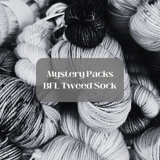 Mystery Packs - BFL Tweed Sock