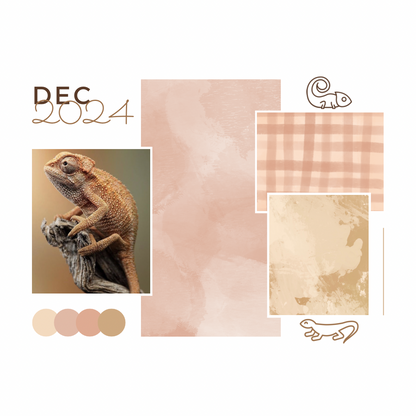 Lizard Scales Club- December (FIBER)- Pre-order