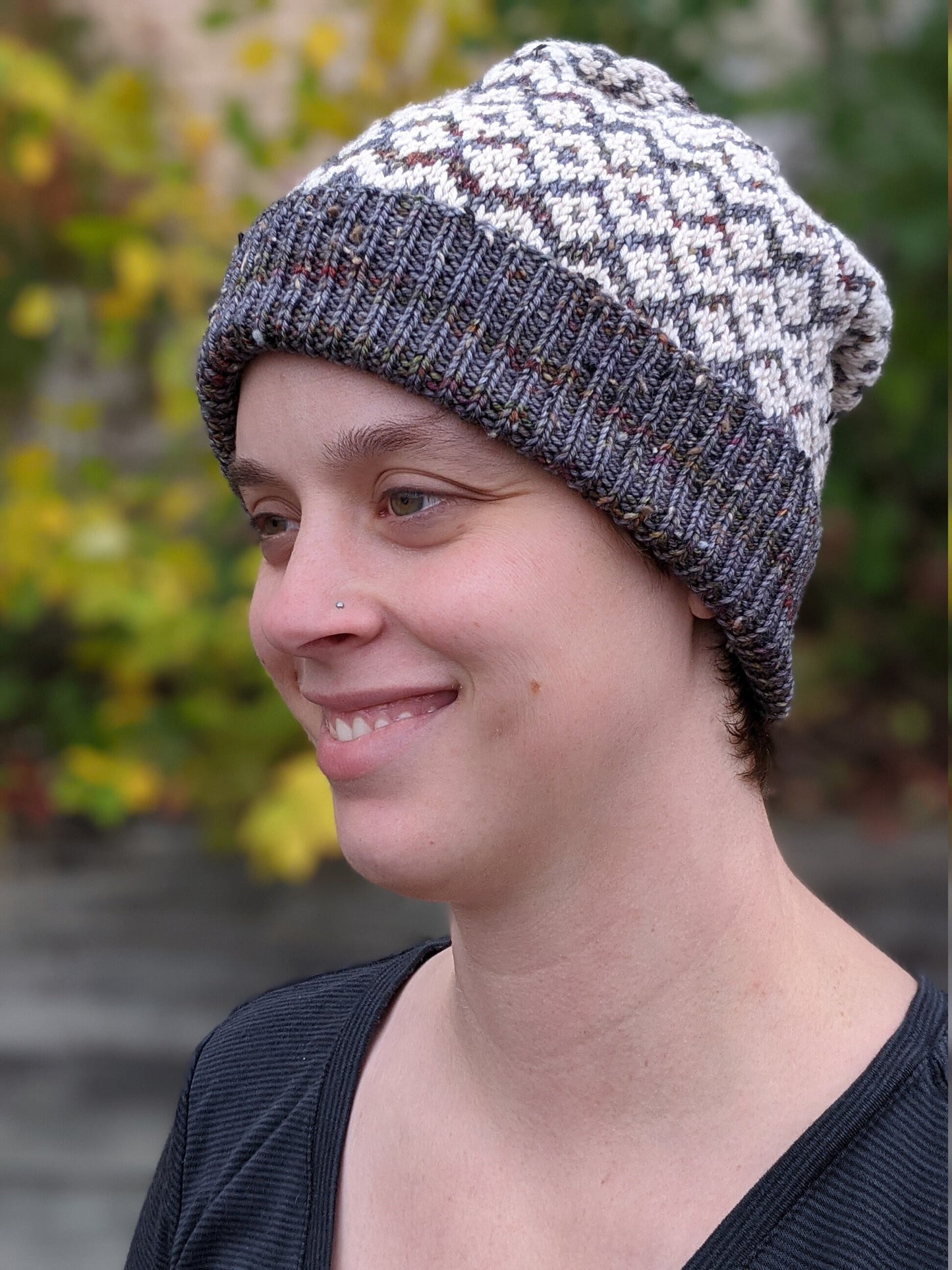 Cookies and Cream Beanie Pattern