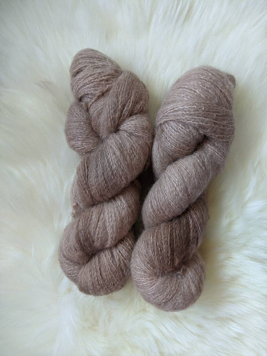 Black Walnut - Merino Fluff Sock